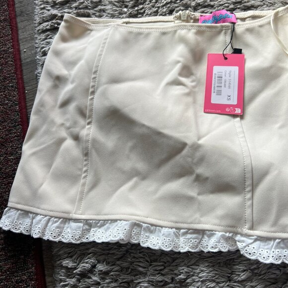 NWT Edikted mini skirt size xs - Picture 4 of 7